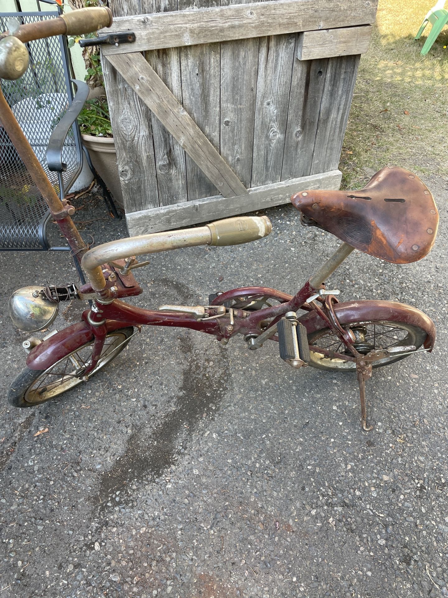 Vintage Japanese Folding Bike