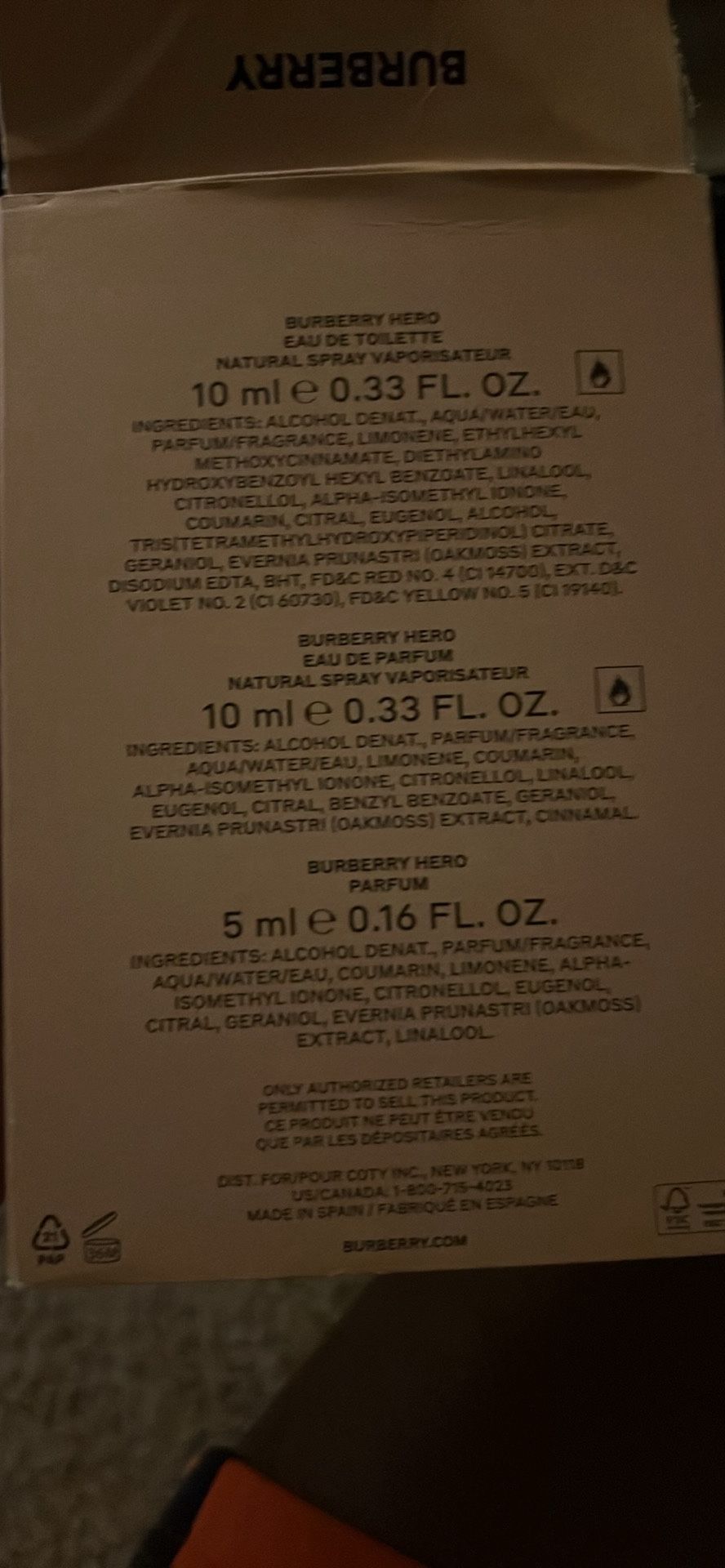 Burberry Purfum 