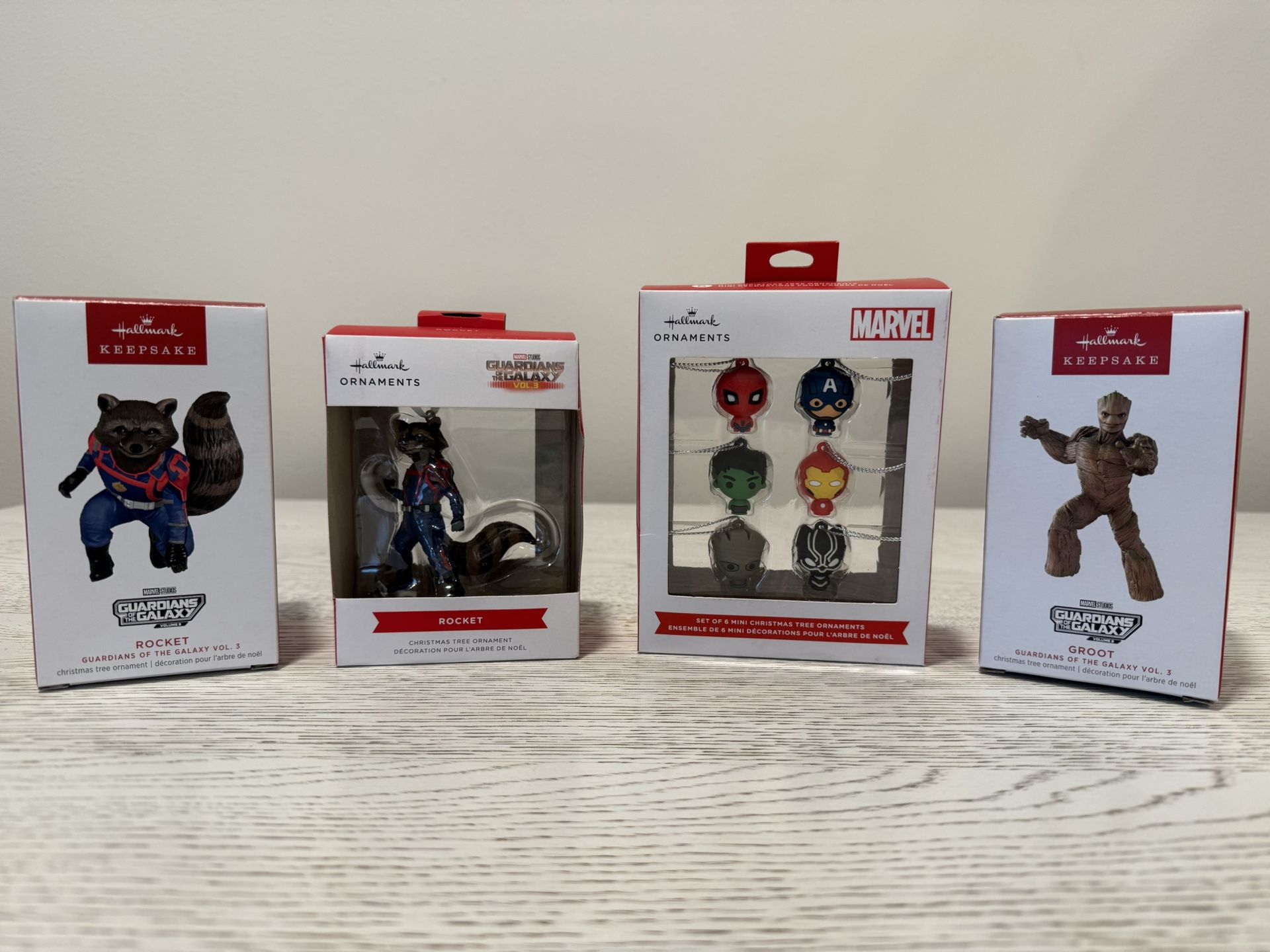 Hallmark 2023 Christmas Ornaments Keepsake Marvel 