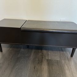 Moving Sale – Storage Bench with Hidden Storage & Drawer (Must Go This Weekend) 