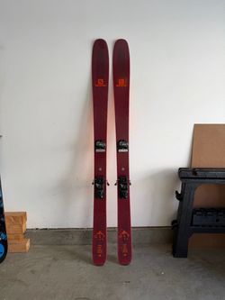 Salomon QST 106 188cm Skis with Bindings – Freeride / All-Mountain