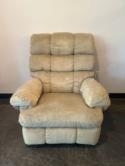 Tan Microfiber Recliner Chair
