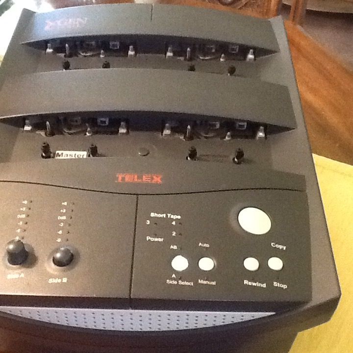 Telex XGen cassette tape Duplicator & 500 Tapes