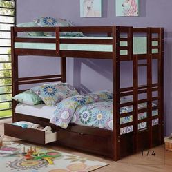 Home Garden Abby Twin/Twin Bunk Bed

