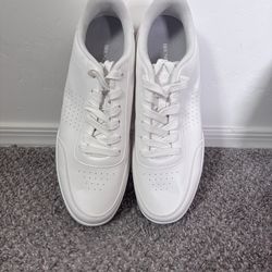 Bruno Marc Men’s White Leather Shoes