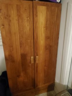 TEAK 7 FOOT ARMOIRE For your Wardrobe