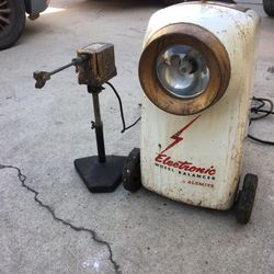 Strobe Type Electronic Wheel Balancer, ALEMITE