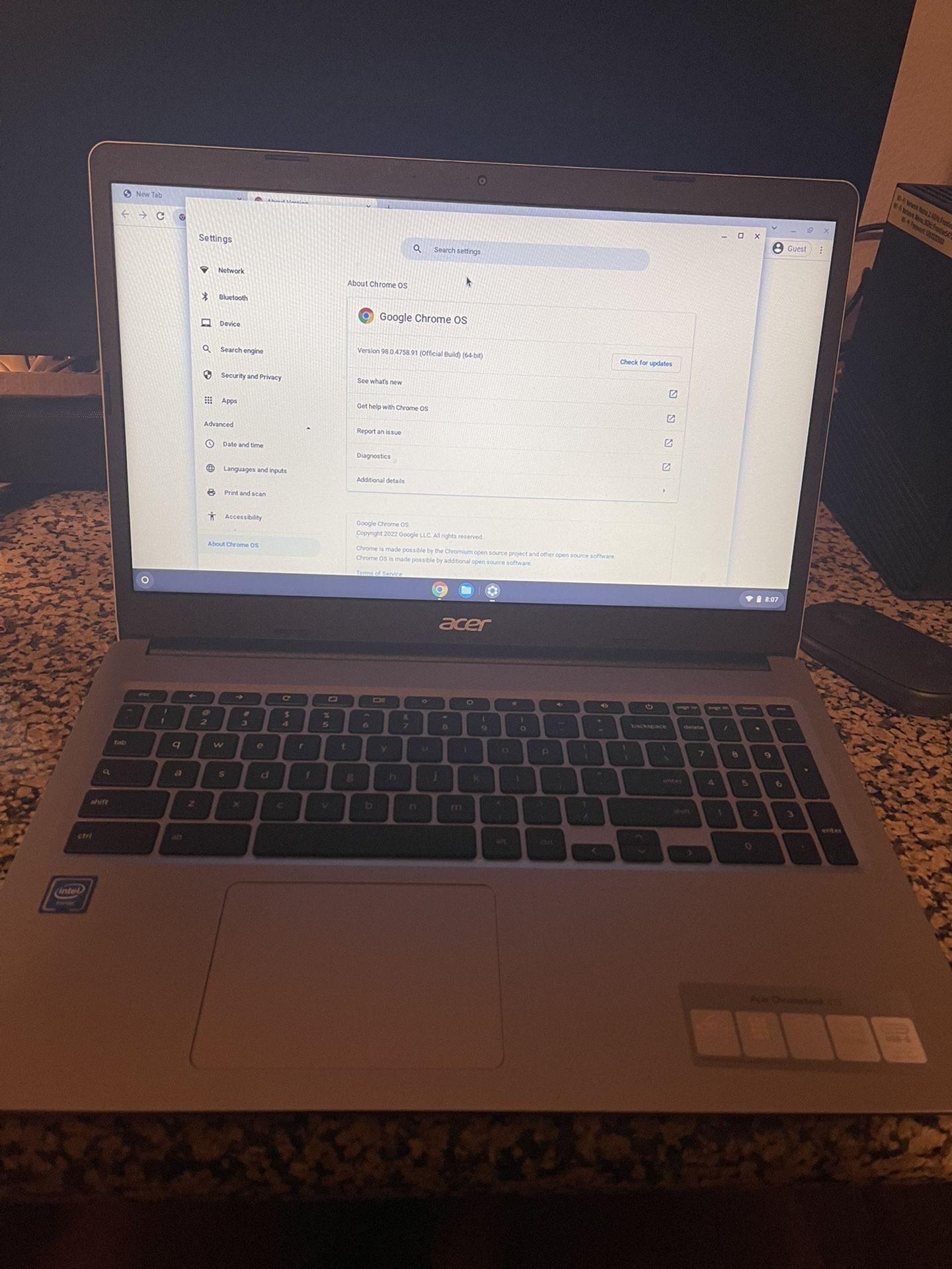 Acer ChromeBook