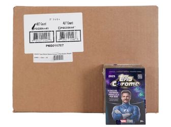 2025 Chrome Marvel Studios Blaster Box