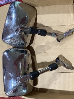 Mirrors and seat back motorcycle