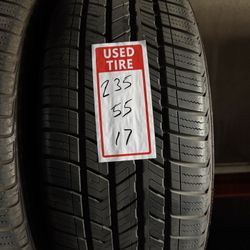 235/55/17 (2 Tires) Like New $100.00/ Both 