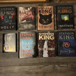 Stephen King Hardcover Novels