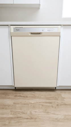 Whirlpool High-Efficiency Dishwasher – Like New, White Built-In - Santa Clara, CA
