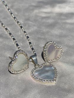 Heart jewelry set
