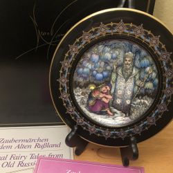 “Morozko and Father Frost” Collector’s plate 2nd issue