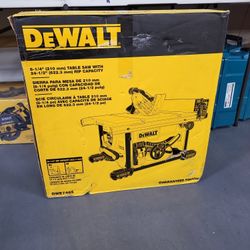 Dewalt 8-1/4 Table Saw 