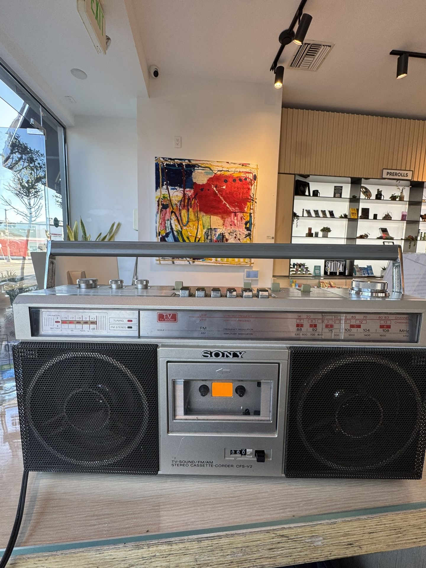Sony Vintage Boombox CFS -v3