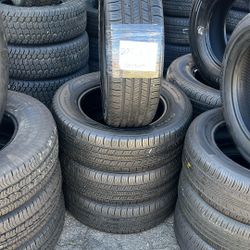 225/65/17 Goodyear Set Of 4 Tires Installed And Balanced Set De 4 Llantas Como Nuevas Instaladas Y Balanceadas