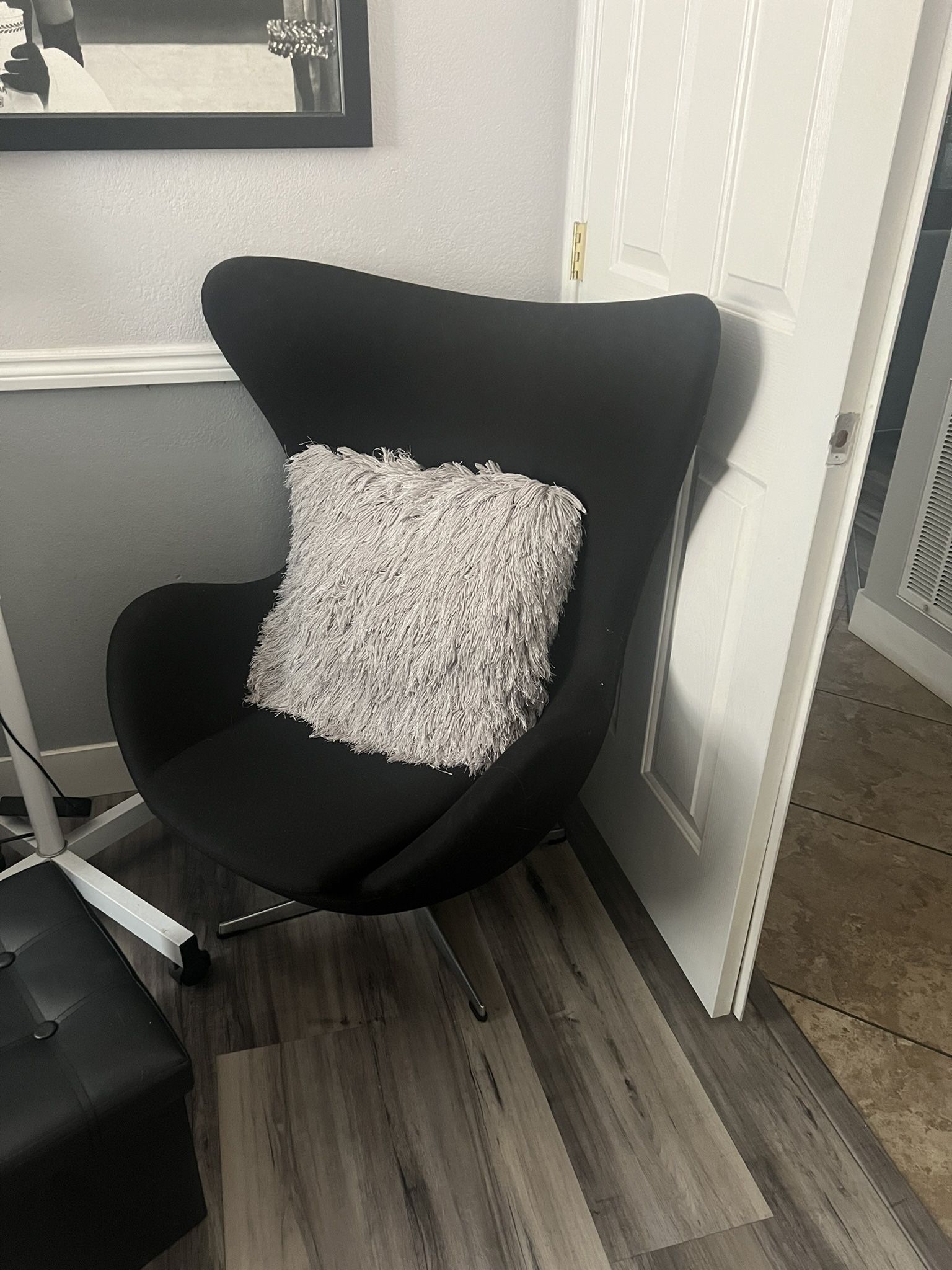 Black couch