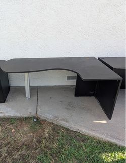 Large L shape desk