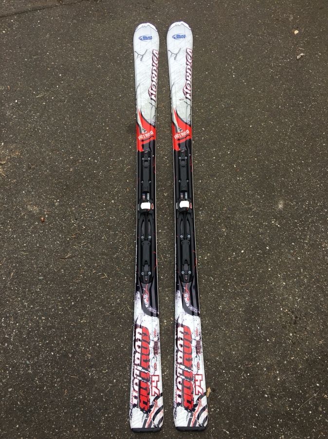 NEW 168cm Nordica Hot Rod HotRod Skis SUPER NICE!