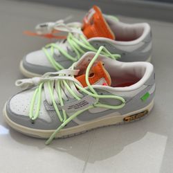 Nike Off White Dunks Sz 7 Men