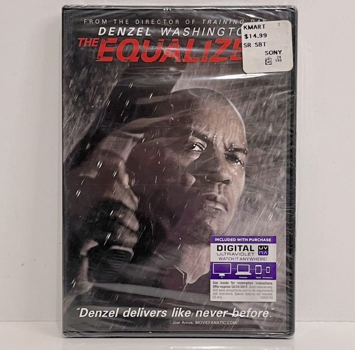 NEW The Equalizer DVD Denzel Washington PRICE FIRM