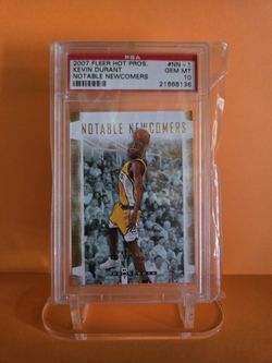 🔥2007 Fleer Kevin Durant RC🏀PSA10🔥