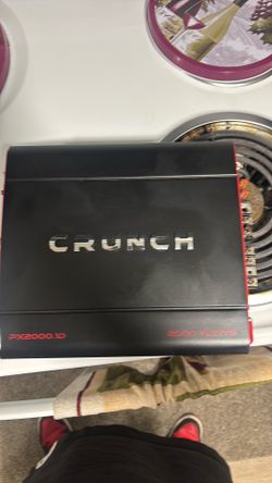 Crunch amp 2000 watt