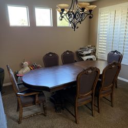 Dining Room Table and Chairs