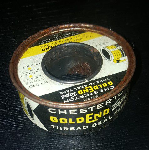 Chesterton Gold End Tape