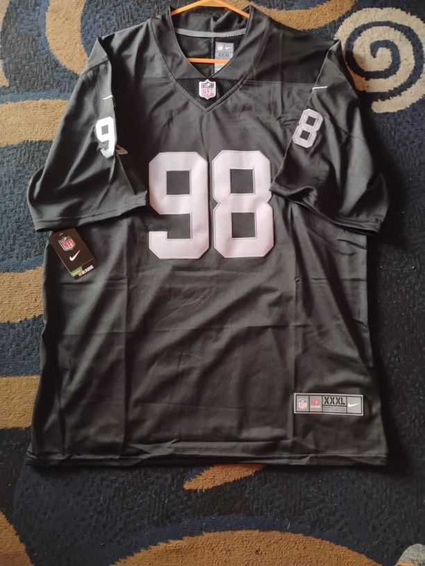 Maxx Crosby Woman's Raiders Jersey.. Stitched.. Inbox With Your Woman's Size Info