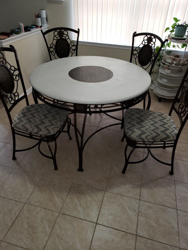 Table and chairs