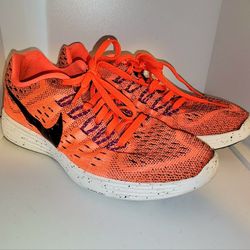 Nike women's Lunar Tempo running shoes bright citrus colorway size 6.5