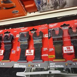 MILWAUKEE BI - METAL BLADES 10PK. EACH