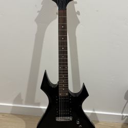 B.C. Rich Warlock Guitar with Widows Peak