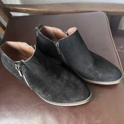 Lucky Brand Women’s 8.5 Ankle Boots Suede Leather