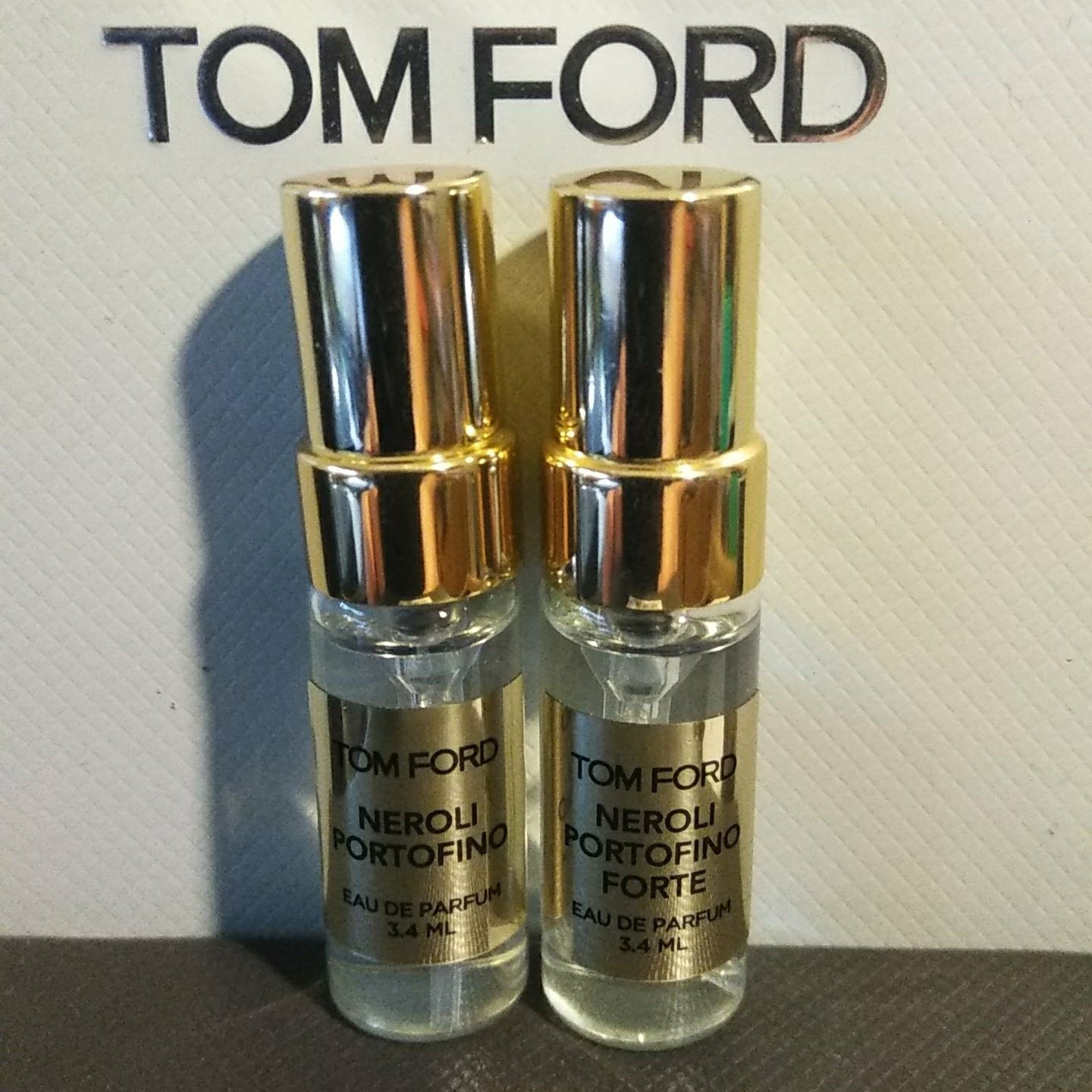 2 Tom Ford Perfume NEROLI PORTOFINO + NP FORTE