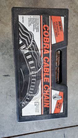 Cable Tire Chains - Quality Model #1030