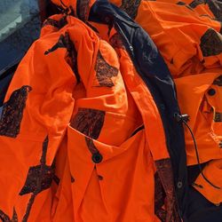 Orange Camo Hunting Jacket