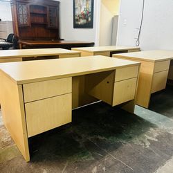 OFFICE/HOME DESK DOUBLE PEDAL DESK