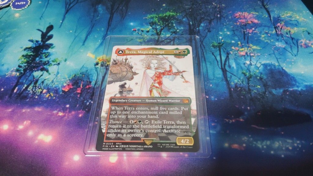 Terra, Magical Adept Amano Variant Art. MTG