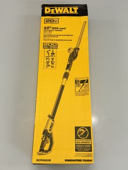 NEW! DeWalt DCPH820B 20V 22 in. Pole Hedge Trimmer