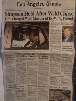 The first oj simpson article
