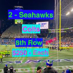 Seahawks Colts Tickets