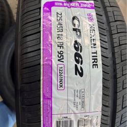 2 set Nexen CP662 All Season 225/45R18 95V Passenger Tire