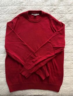 Men’s Amazon Essentials Red Sweater