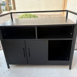 Indoor Cat House Side Table, Cat Box Cabinet