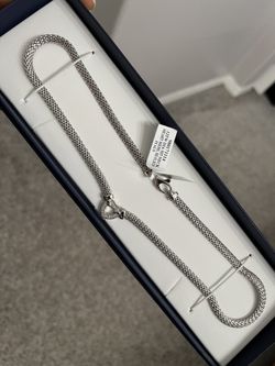 0.12 CT. T.W. Diamond Heart Necklace in Italian Sterling Silver