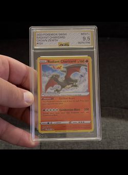 Radiant Charizard 020/159 Crown Zenith Radiant Rare Holo AGS 9.5